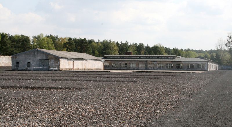 View of the former industrial estate